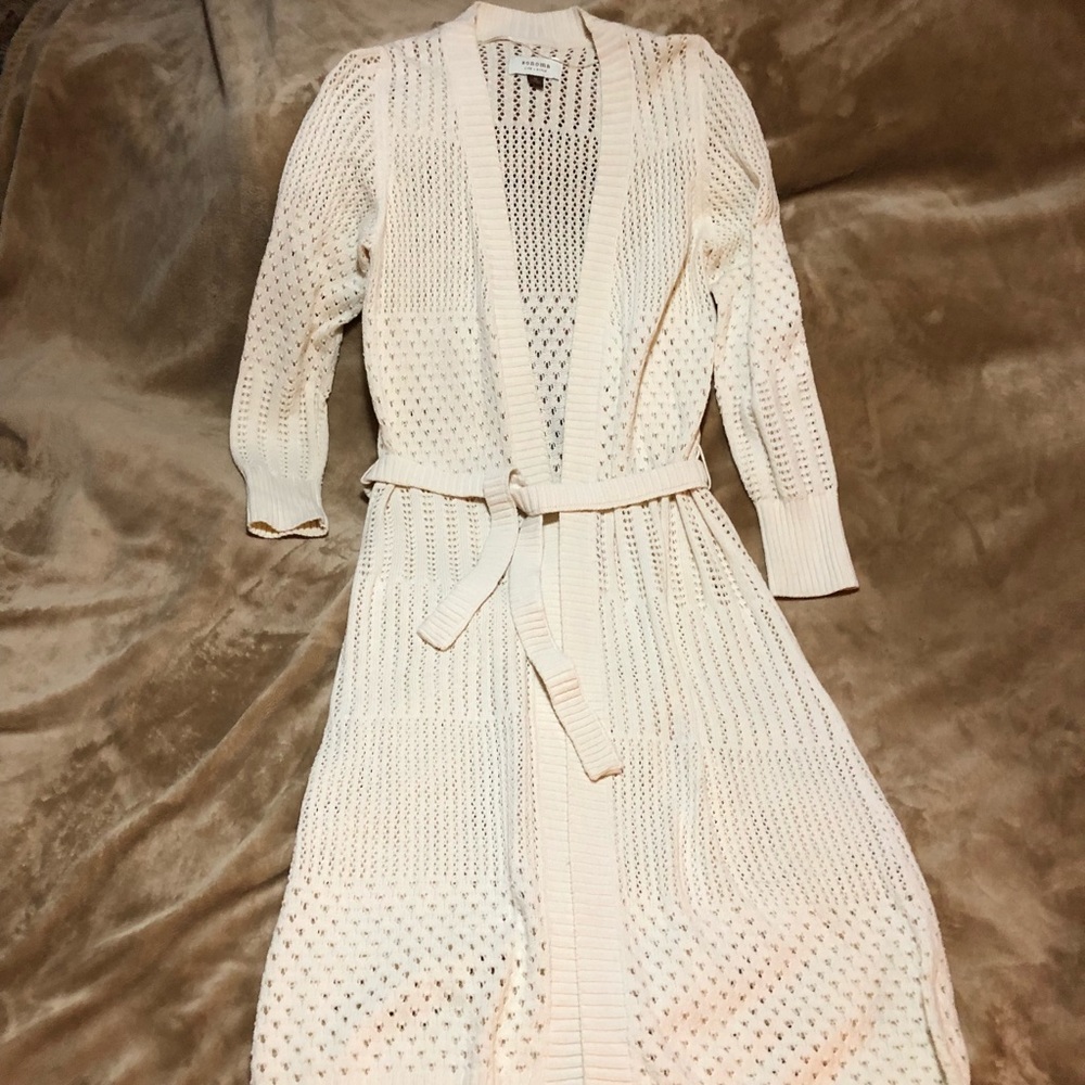 sonoma long sweater